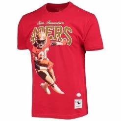 Mitchell & Ness Men's Jerry Rice San Francisco 49ers Scarlet Player Graphics T-Shirt 8 Mitchell & Ness Men's Jerry Rice San Francisco 49ers Scarlet Player Graphics T-Shirt -Fanatics DSCO1146346632 2946 ALT2