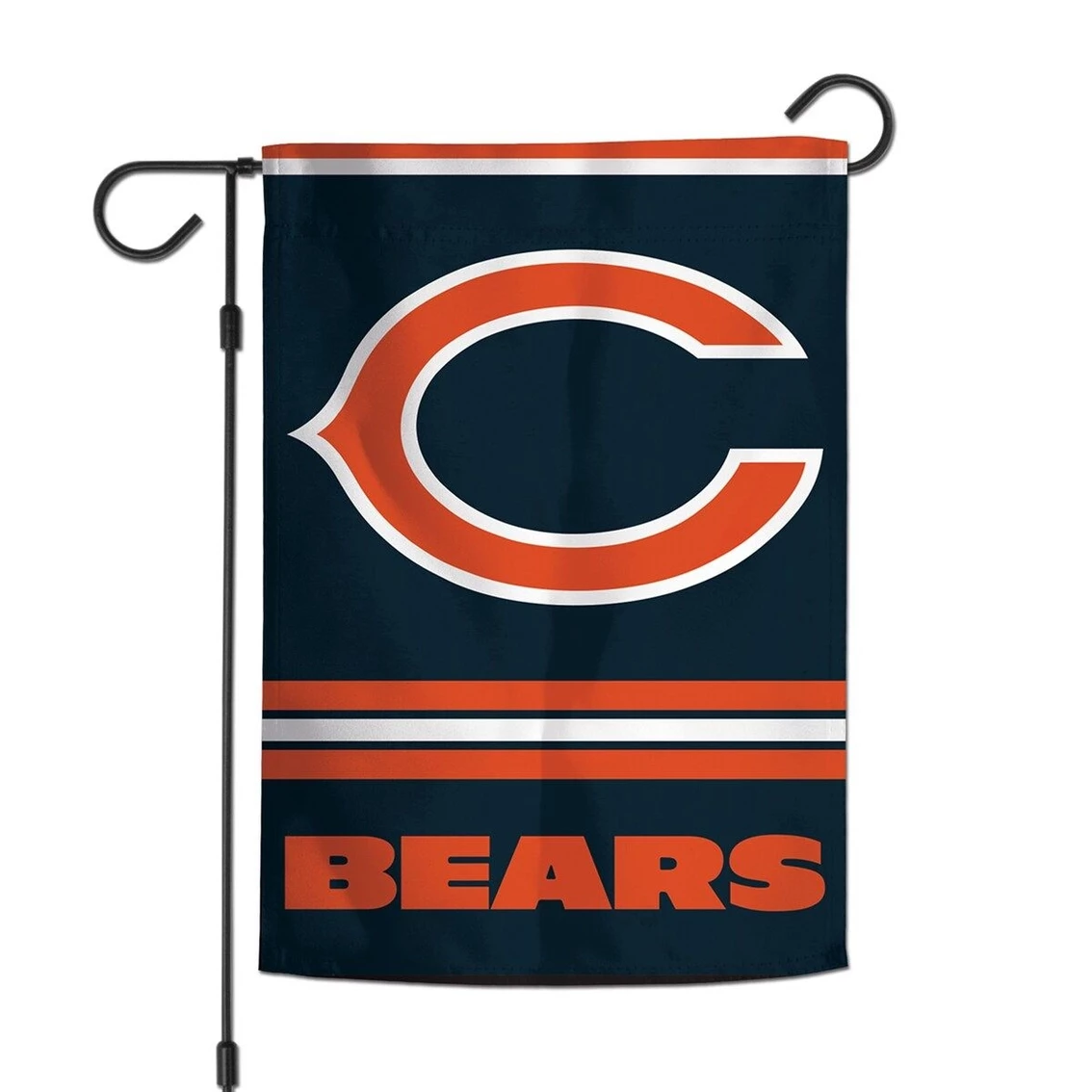 WinCraft Chicago Bears 12" X 18" Double-Sided Garden Flag 4 WinCraft Chicago Bears 12" X 18" Double-Sided Garden Flag - Image 2
