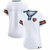Fanatics Branded Women's White Chicago Bears Sunday Best Lace-Up T-Shirt 1 Fanatics Branded Women's White Chicago Bears Sunday Best Lace-Up T-Shirt -Fanatics DSCO1146364889 3550