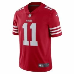 Nike Men's Brandon Aiyuk Scarlet San Francisco 49ers Vapor Limited Jersey 8 Nike Men's Brandon Aiyuk Scarlet San Francisco 49ers Vapor Limited Jersey -Fanatics DSCO1146462253 2946 ALT2