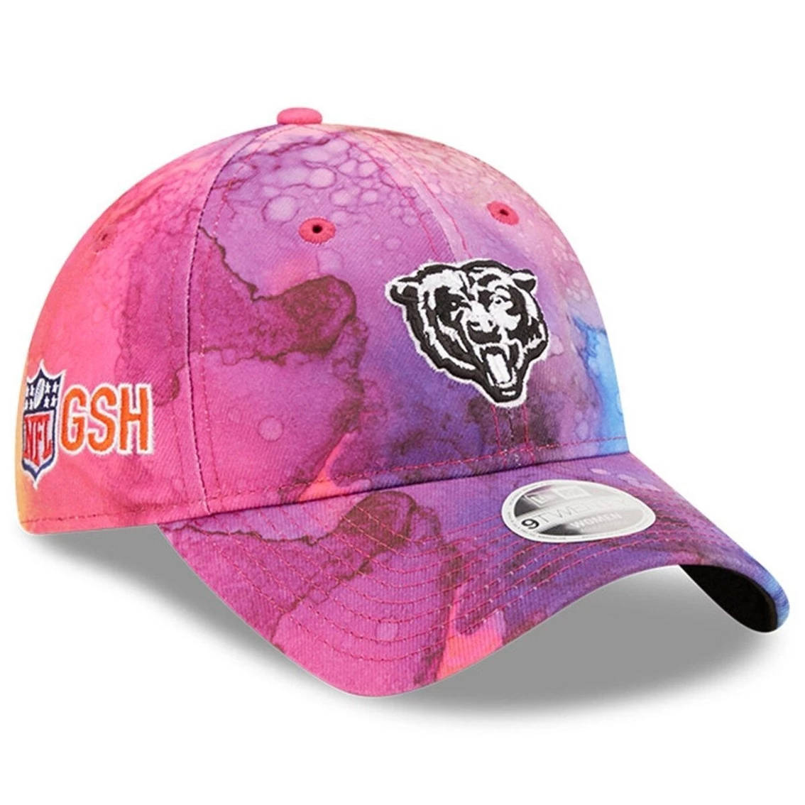 New Era Women's Pink Chicago Bears 2022 NFL Crucial Catch 9TWENTY Adjustable Hat 3 New Era Women's Pink Chicago Bears 2022 NFL Crucial Catch 9TWENTY Adjustable Hat