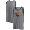 Fanatics Branded Men's Heathered Gray/Heathered Charcoal Chicago Bears Famous Tri-Blend Tank Top 2 Fanatics Branded Men's Heathered Gray/Heathered Charcoal Chicago Bears Famous Tri-Blend Tank Top -Fanatics DSCO1146830634 1927