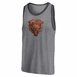 Fanatics Branded Men's Heathered Gray/Heathered Charcoal Chicago Bears Famous Tri-Blend Tank Top 8 Fanatics Branded Men's Heathered Gray/Heathered Charcoal Chicago Bears Famous Tri-Blend Tank Top -Fanatics DSCO1146830634 1927 ALT2