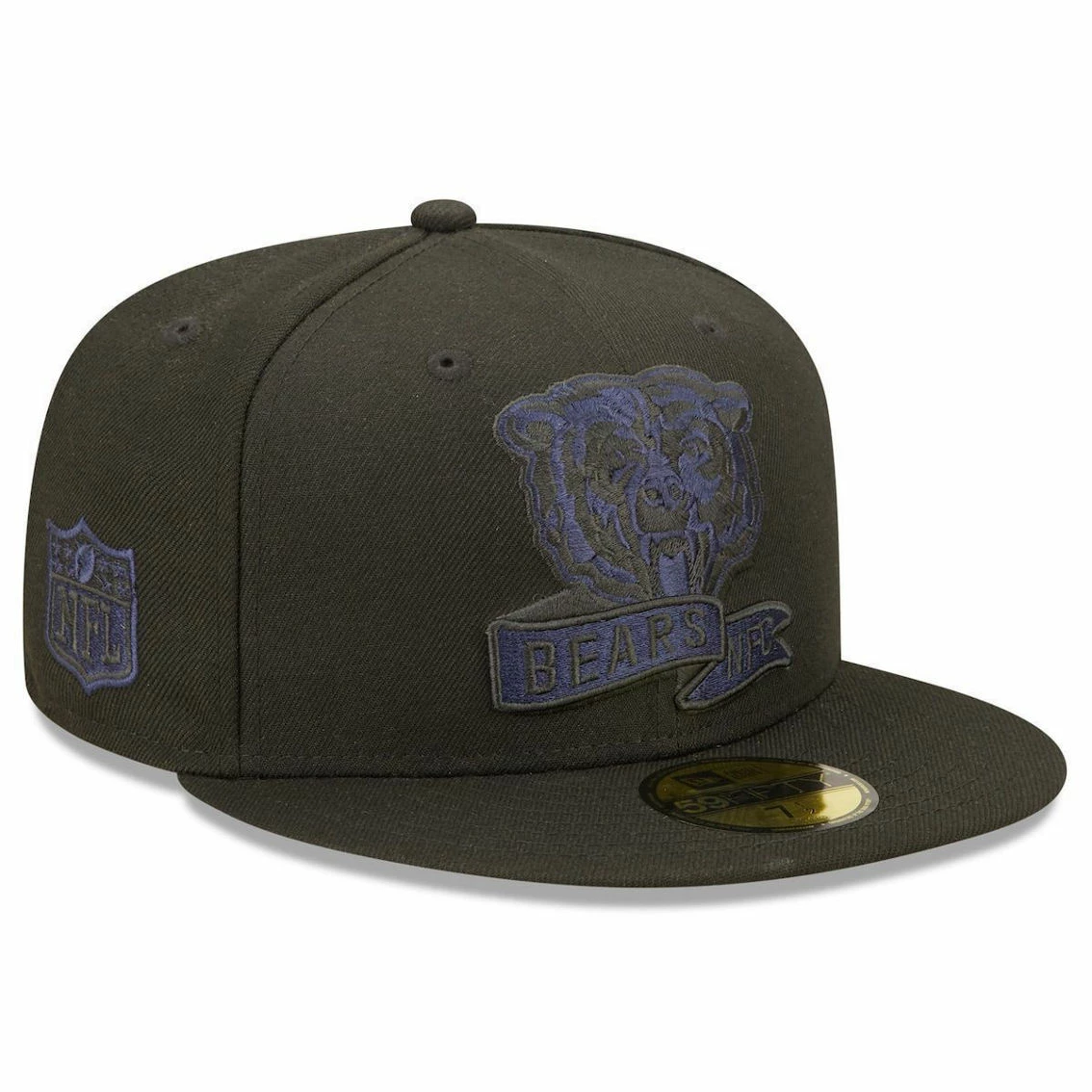New Era Men's Black Chicago Bears 2022 Sideline 59FIFTY Pop Fitted Hat 3 New Era Men's Black Chicago Bears 2022 Sideline 59FIFTY Pop Fitted Hat