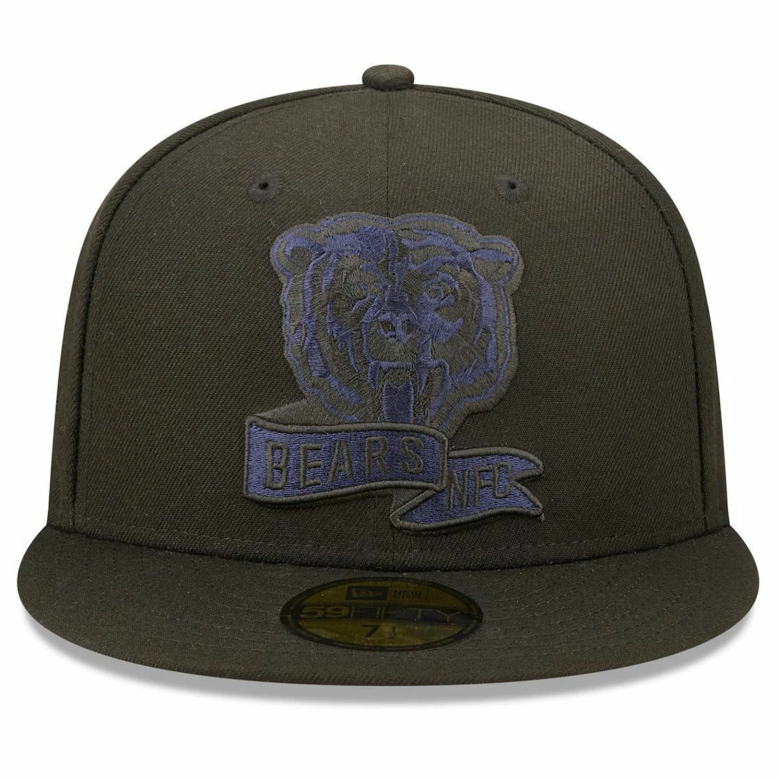 New Era Men's Black Chicago Bears 2022 Sideline 59FIFTY Pop Fitted Hat 5 New Era Men's Black Chicago Bears 2022 Sideline 59FIFTY Pop Fitted Hat - Image 3