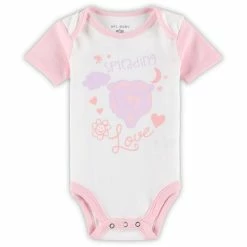 Outerstuff Girls Newborn & Infant White Chicago Bears Spreading Love Bodysuit And Tutu Leggings Set -Fanatics DSCO1146831189 3550 ALT2