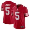Nike Men's Trey Lance Scarlet San Francisco 49ers Vapor Limited Jersey 2 Nike Men's Trey Lance Scarlet San Francisco 49ers Vapor Limited Jersey -Fanatics DSCO1146831350 2946