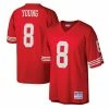 Mitchell & Ness Men's Steve Young Scarlet San Francisco 49ers Legacy Replica Jersey 1 Mitchell & Ness Men's Steve Young Scarlet San Francisco 49ers Legacy Replica Jersey -Fanatics DSCO1146831376 2946