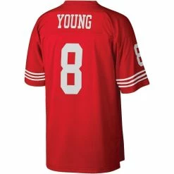 Mitchell & Ness Men's Steve Young Scarlet San Francisco 49ers Legacy Replica Jersey 9 Mitchell & Ness Men's Steve Young Scarlet San Francisco 49ers Legacy Replica Jersey -Fanatics DSCO1146831376 2946 ALT3