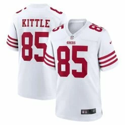 Nike Men's George Kittle White San Francisco 49ers Player Game Jersey