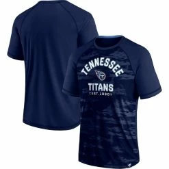 Fanatics Branded Men's Navy Tennessee Titans Hail Mary Raglan T-Shirt