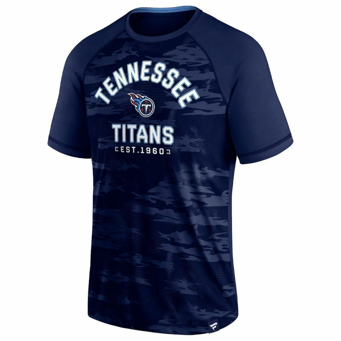 Fanatics Branded Men's Navy Tennessee Titans Hail Mary Raglan T-Shirt 5 Fanatics Branded Men's Navy Tennessee Titans Hail Mary Raglan T-Shirt - Image 3