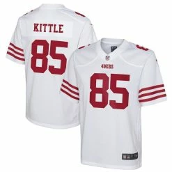 Nike Youth George Kittle White San Francisco 49ers Game Jersey 7 Nike Youth George Kittle White San Francisco 49ers Game Jersey -Fanatics DSCO1146831496 3550 ALT1