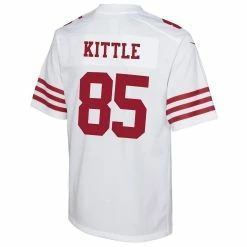 Nike Youth George Kittle White San Francisco 49ers Game Jersey 9 Nike Youth George Kittle White San Francisco 49ers Game Jersey -Fanatics DSCO1146831496 3550 ALT3