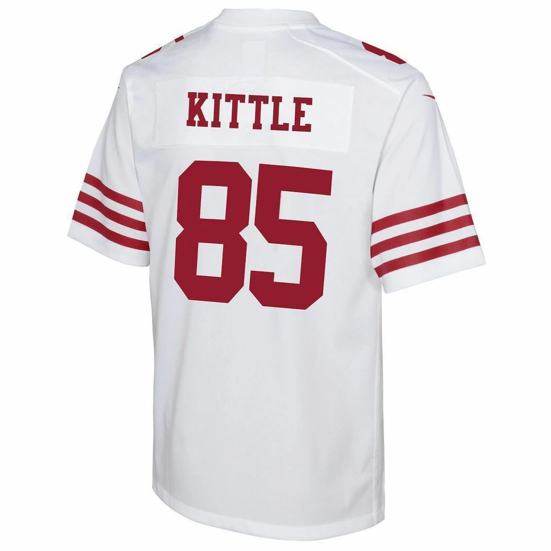 Nike Youth George Kittle White San Francisco 49ers Game Jersey 6 Nike Youth George Kittle White San Francisco 49ers Game Jersey - Image 4