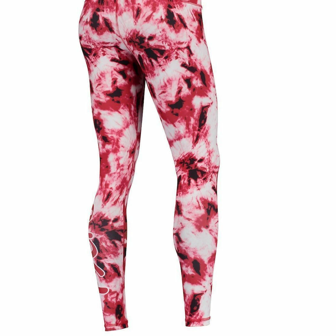 FOCO Women's Scarlet San Francisco 49ers Tie-Dye Leggings 6 FOCO Women's Scarlet San Francisco 49ers Tie-Dye Leggings - Image 4