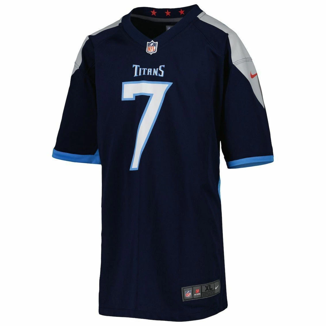 Nike Youth Malik Willis Navy Tennessee Titans Game Jersey 5 Nike Youth Malik Willis Navy Tennessee Titans Game Jersey - Image 3