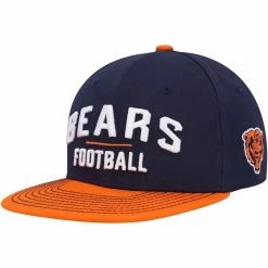 Outerstuff Preschool Navy/Orange Chicago Bears Lock Up Snapback Hat