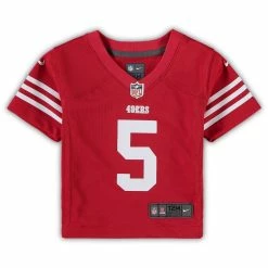 Nike Infant Trey Lance Scarlet San Francisco 49ers Player Game Jersey 8 Nike Infant Trey Lance Scarlet San Francisco 49ers Player Game Jersey -Fanatics DSCO1146832070 2946 ALT2