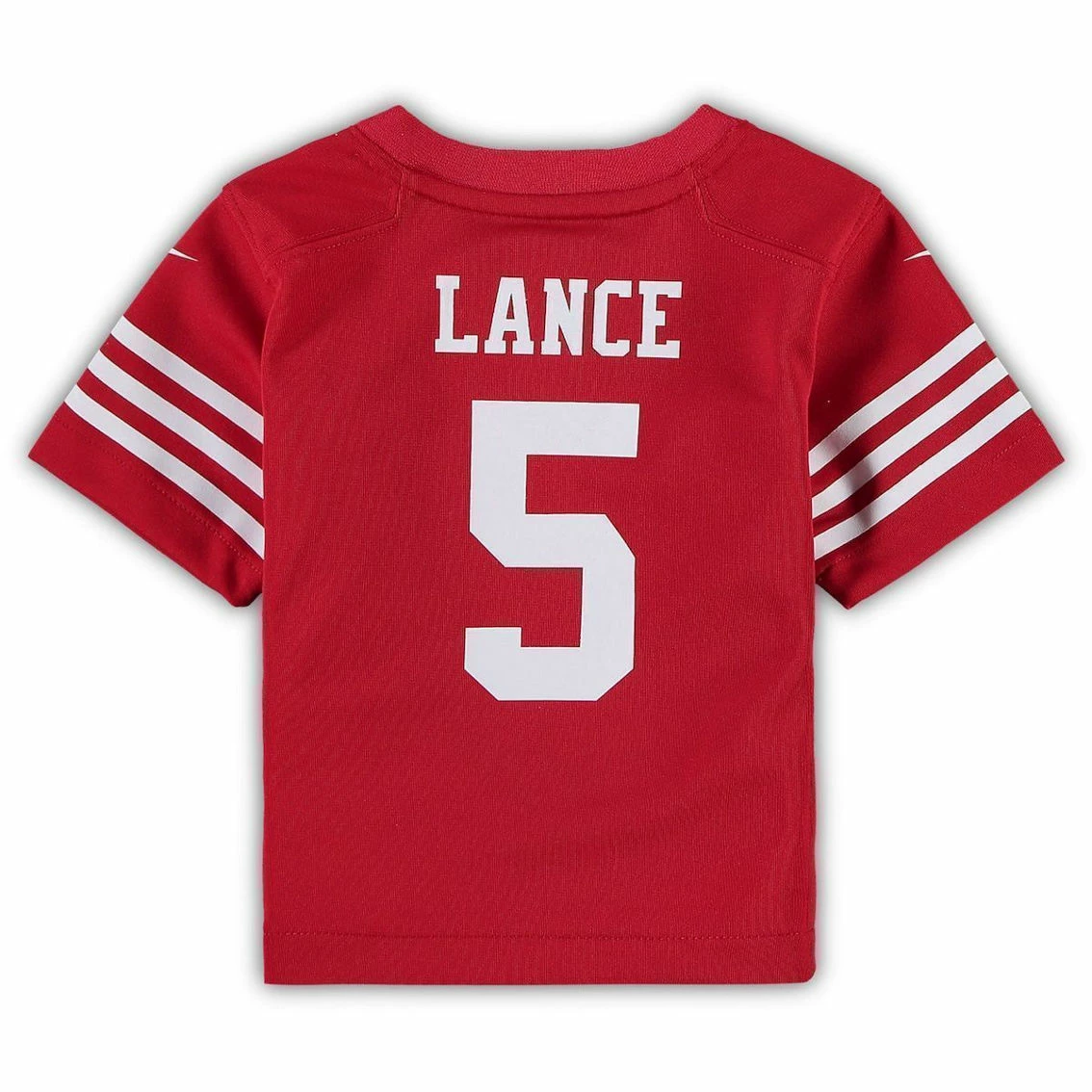 Nike Infant Trey Lance Scarlet San Francisco 49ers Player Game Jersey 6 Nike Infant Trey Lance Scarlet San Francisco 49ers Player Game Jersey - Image 4