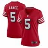 Nike Women's Trey Lance Scarlet San Francisco 49ers Alternate Game Jersey 1 Nike Women's Trey Lance Scarlet San Francisco 49ers Alternate Game Jersey -Fanatics DSCO1147016748 2946