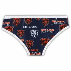 Women's Concepts Sport Navy Chicago Bears Breakthrough Allover Print Knit Panties -Fanatics DSCO1147089035 1320 ALT2