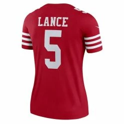 Nike Women's Trey Lance Scarlet San Francisco 49ers Legend Jersey 9 Nike Women's Trey Lance Scarlet San Francisco 49ers Legend Jersey -Fanatics DSCO1147089215 2946 ALT3