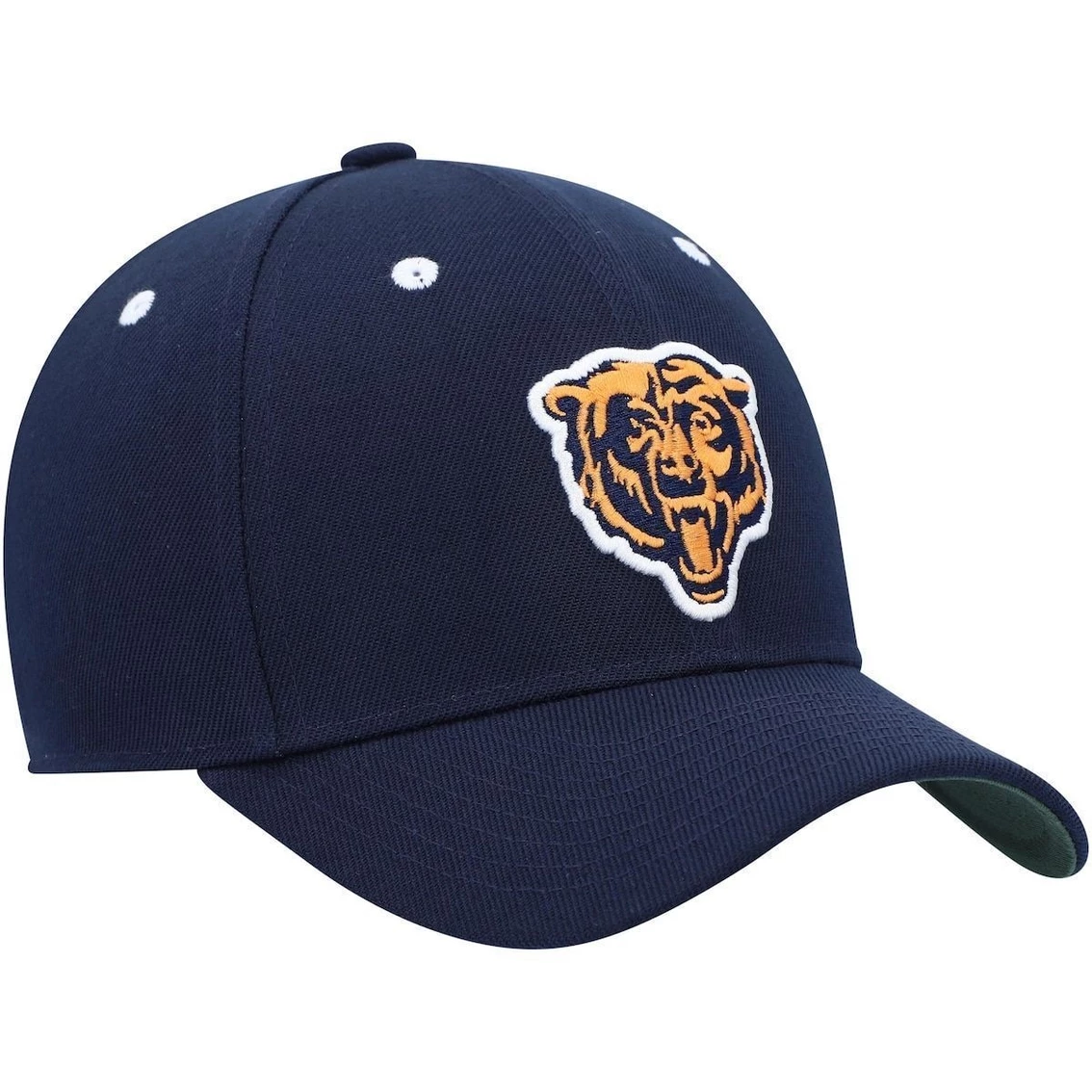 Mitchell & Ness Youth Navy Chicago Bears Throwback Precurve Snapback Hat 6 Mitchell & Ness Youth Navy Chicago Bears Throwback Precurve Snapback Hat - Image 4