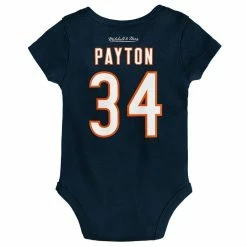 Newborn & Infant Mitchell & Ness Walter Payton Navy Chicago Bears Retro Name & Number Bodysuit 9 Newborn & Infant Mitchell & Ness Walter Payton Navy Chicago Bears Retro Name & Number Bodysuit -Fanatics DSCO1147246191 1320 ALT3