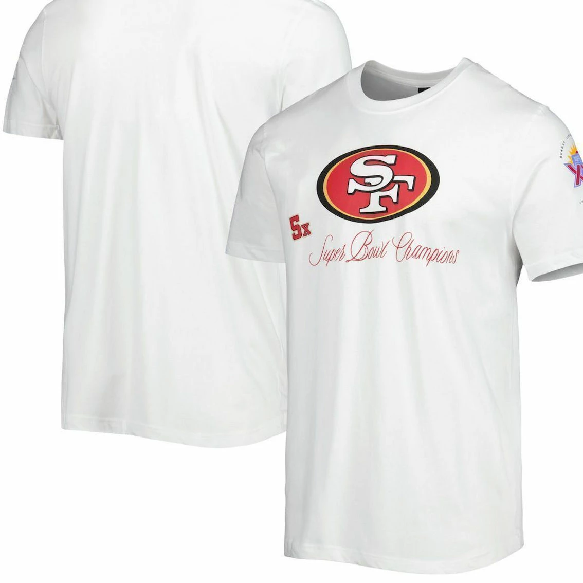 New Era Men's White San Francisco 49ers Historic Champs T-Shirt 3 New Era Men's White San Francisco 49ers Historic Champs T-Shirt