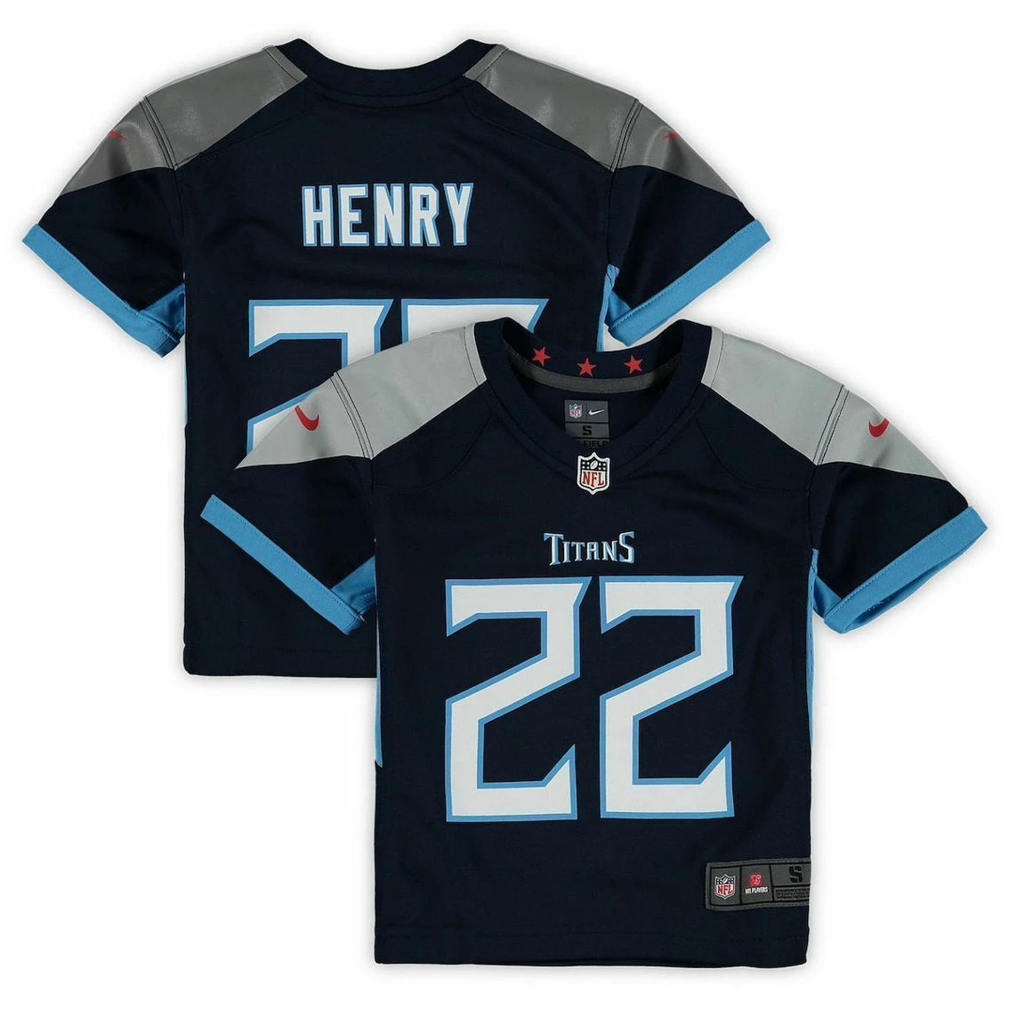 Nike Preschool Derrick Henry Navy Tennessee Titans Game Jersey 3 Nike Preschool Derrick Henry Navy Tennessee Titans Game Jersey