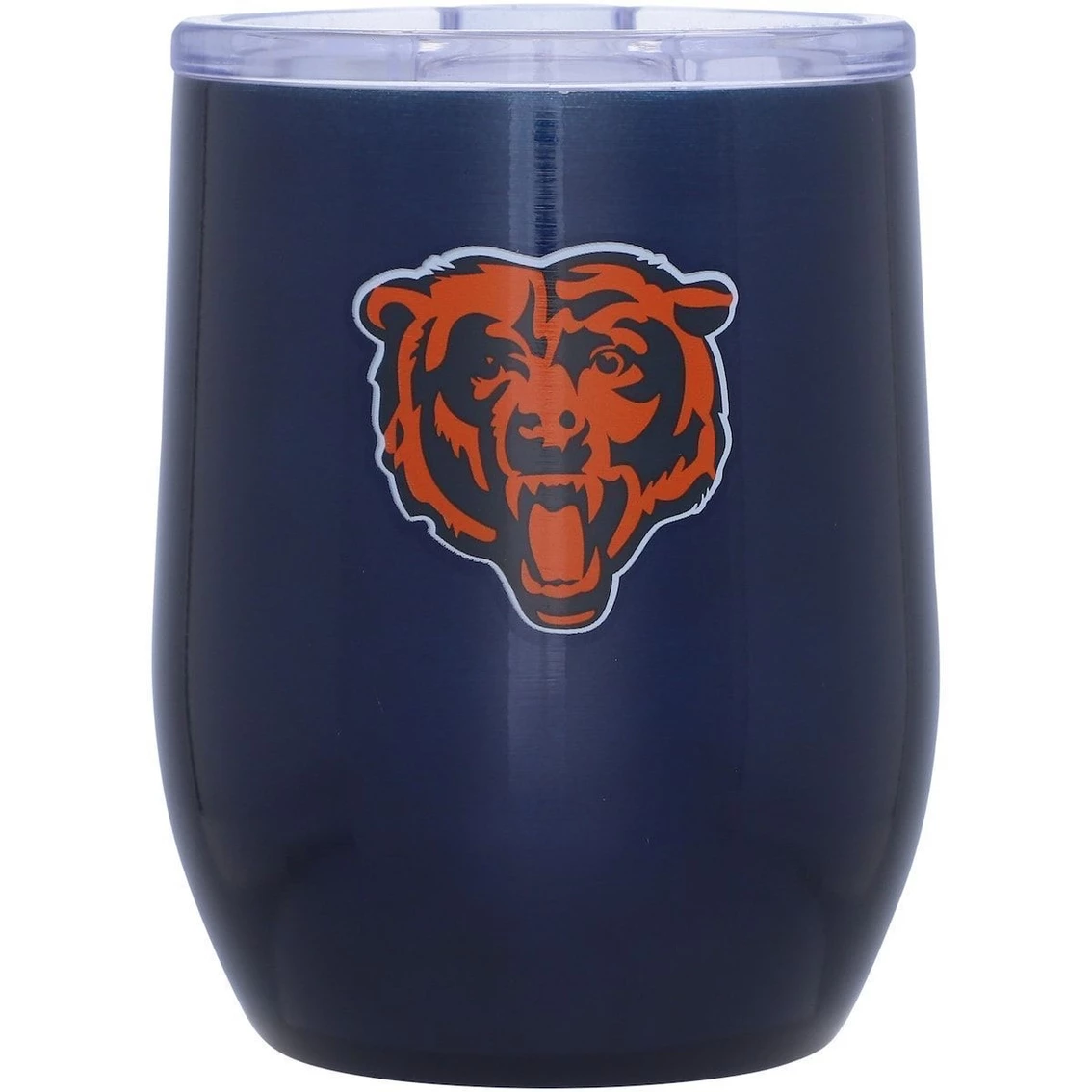 Logo Brands Chicago Bears 16oz. Game Day Stainless Curved Tumbler 3 Logo Brands Chicago Bears 16oz. Game Day Stainless Curved Tumbler