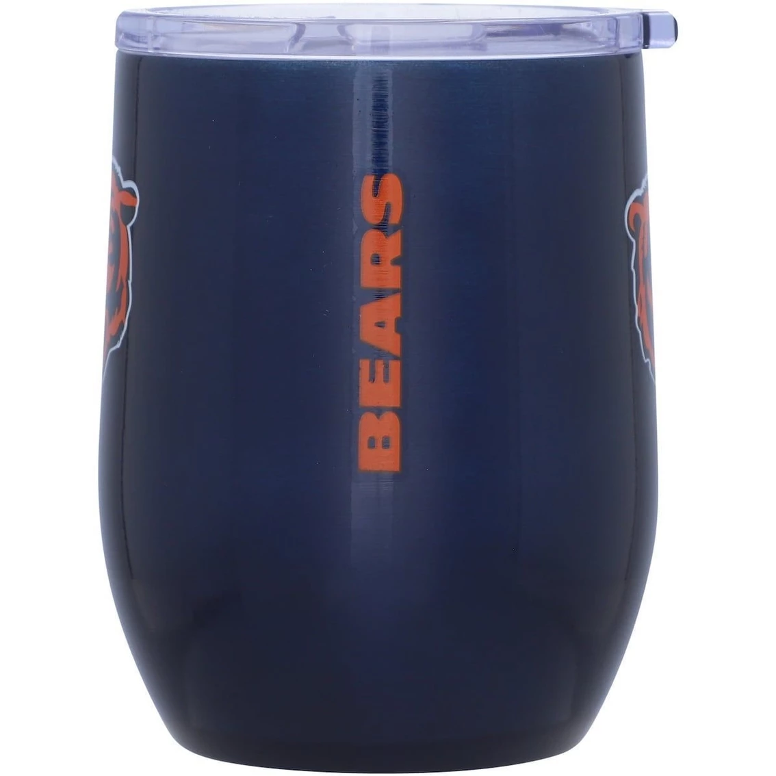 Logo Brands Chicago Bears 16oz. Game Day Stainless Curved Tumbler 5 Logo Brands Chicago Bears 16oz. Game Day Stainless Curved Tumbler - Image 3