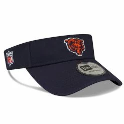 New Era Men's Navy Chicago Bears 2022 Sideline Adjustable Visor