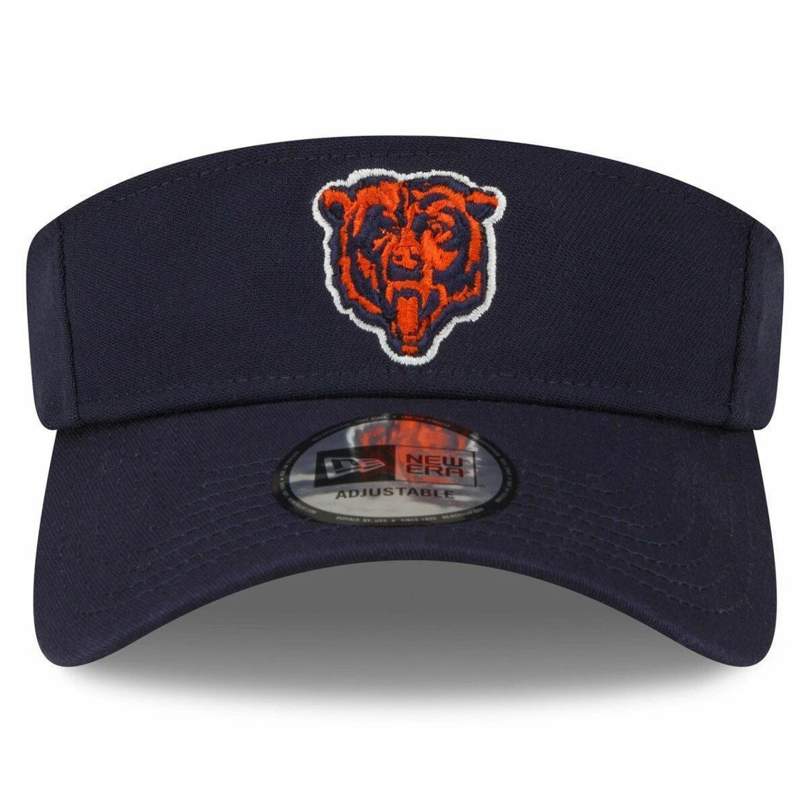 New Era Men's Navy Chicago Bears 2022 Sideline Adjustable Visor 5 New Era Men's Navy Chicago Bears 2022 Sideline Adjustable Visor - Image 3