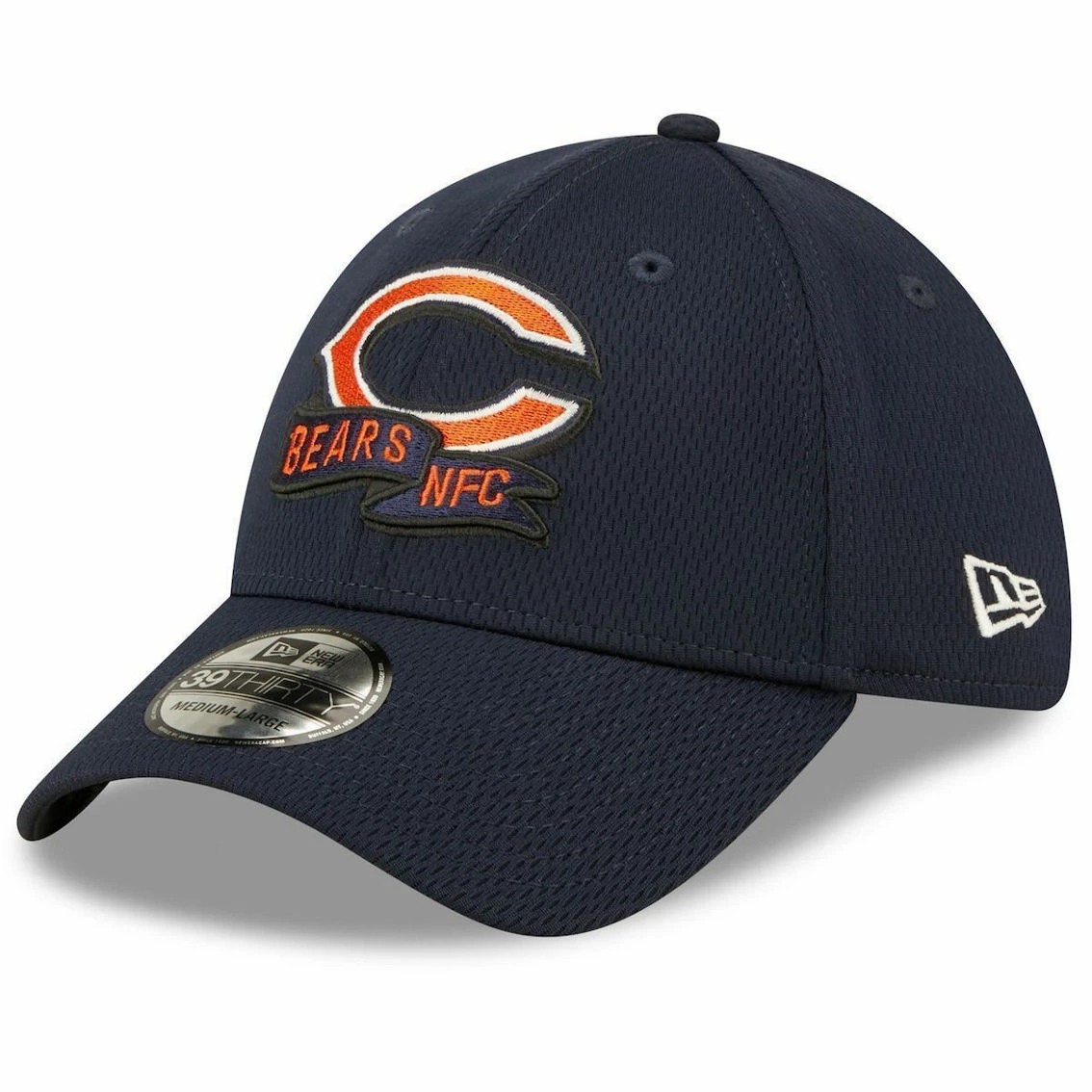 New Era Men's Navy Chicago Bears 2022 Sideline 39THIRTY Coaches Flex Hat 6 New Era Men's Navy Chicago Bears 2022 Sideline 39THIRTY Coaches Flex Hat - Image 4