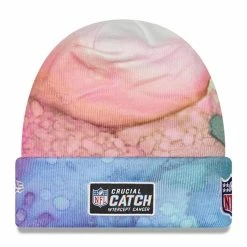 New Era Men's Pink Chicago Bears 2022 NFL Crucial Catch Knit Hat 7 New Era Men's Pink Chicago Bears 2022 NFL Crucial Catch Knit Hat -Fanatics DSCO1147330346 2518 ALT2