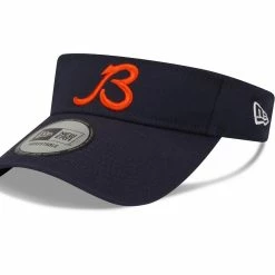New Era Men's Navy Chicago Bears 2022 Sideline Adjustable Visor -Fanatics DSCO1147330348 1320 ALT3