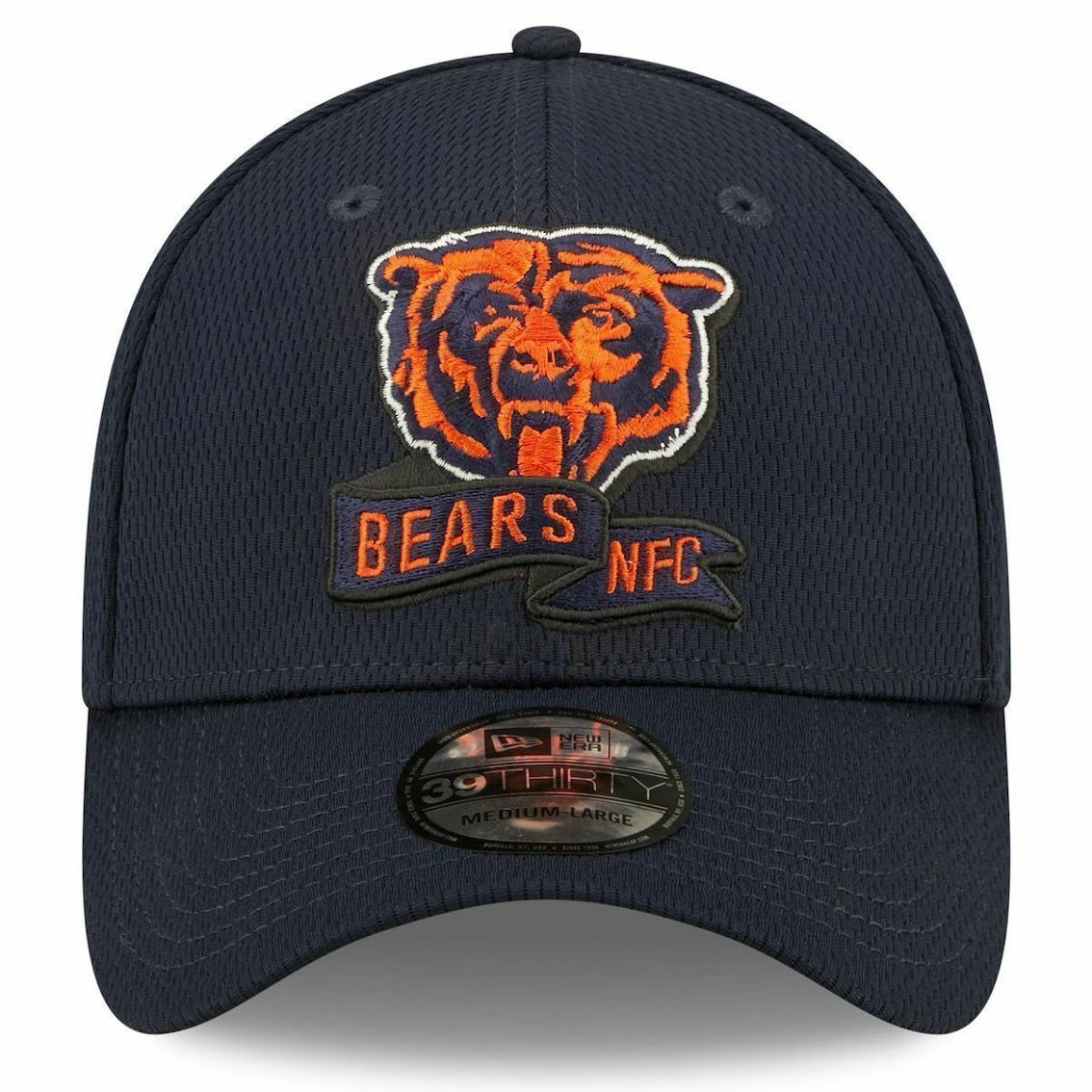 New Era Men's Navy Chicago Bears 2022 Sideline 39THIRTY Coaches Flex Hat 5 New Era Men's Navy Chicago Bears 2022 Sideline 39THIRTY Coaches Flex Hat - Image 3
