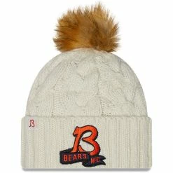 New Era Women's Cream Chicago Bears 2022 Sideline Cuffed Knit Hat 6 New Era Women's Cream Chicago Bears 2022 Sideline Cuffed Knit Hat -Fanatics DSCO1147414759 6662 ALT1