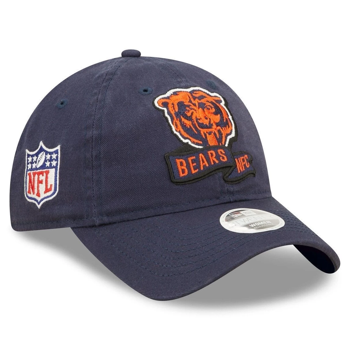 New Era Women's Navy Chicago Bears 2022 Sideline Adjustable 9TWENTY Hat 4 New Era Women's Navy Chicago Bears 2022 Sideline Adjustable 9TWENTY Hat - Image 2