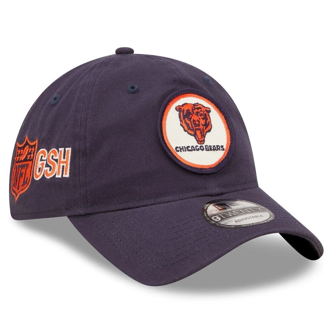 New Era Men's Navy Chicago Bears 2022 Sideline 9TWENTY Historic Adjustable Hat 3 New Era Men's Navy Chicago Bears 2022 Sideline 9TWENTY Historic Adjustable Hat