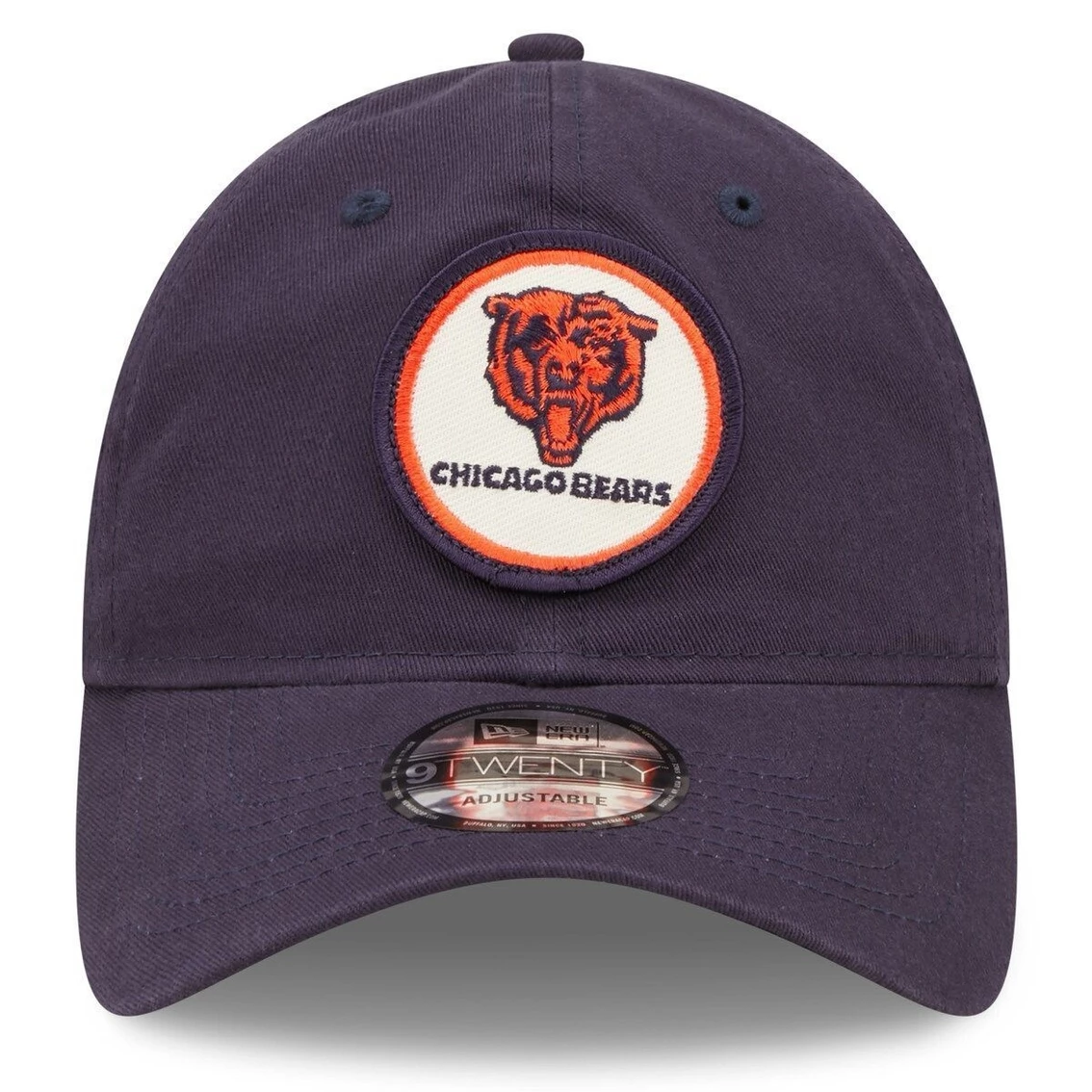New Era Men's Navy Chicago Bears 2022 Sideline 9TWENTY Historic Adjustable Hat 5 New Era Men's Navy Chicago Bears 2022 Sideline 9TWENTY Historic Adjustable Hat - Image 3