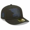 New Era Men's Black Tennessee Titans 2022 Sideline 59FIFTY Low Pop Fitted Hat -Fanatics DSCO1147414945 1007
