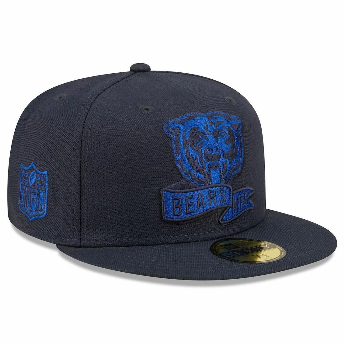 New Era Men's Navy Chicago Bears Tonal 2022 Sideline 59FIFTY Fitted Hat 3 New Era Men's Navy Chicago Bears Tonal 2022 Sideline 59FIFTY Fitted Hat