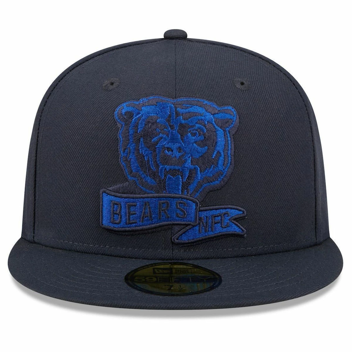 New Era Men's Navy Chicago Bears Tonal 2022 Sideline 59FIFTY Fitted Hat 5 New Era Men's Navy Chicago Bears Tonal 2022 Sideline 59FIFTY Fitted Hat - Image 3