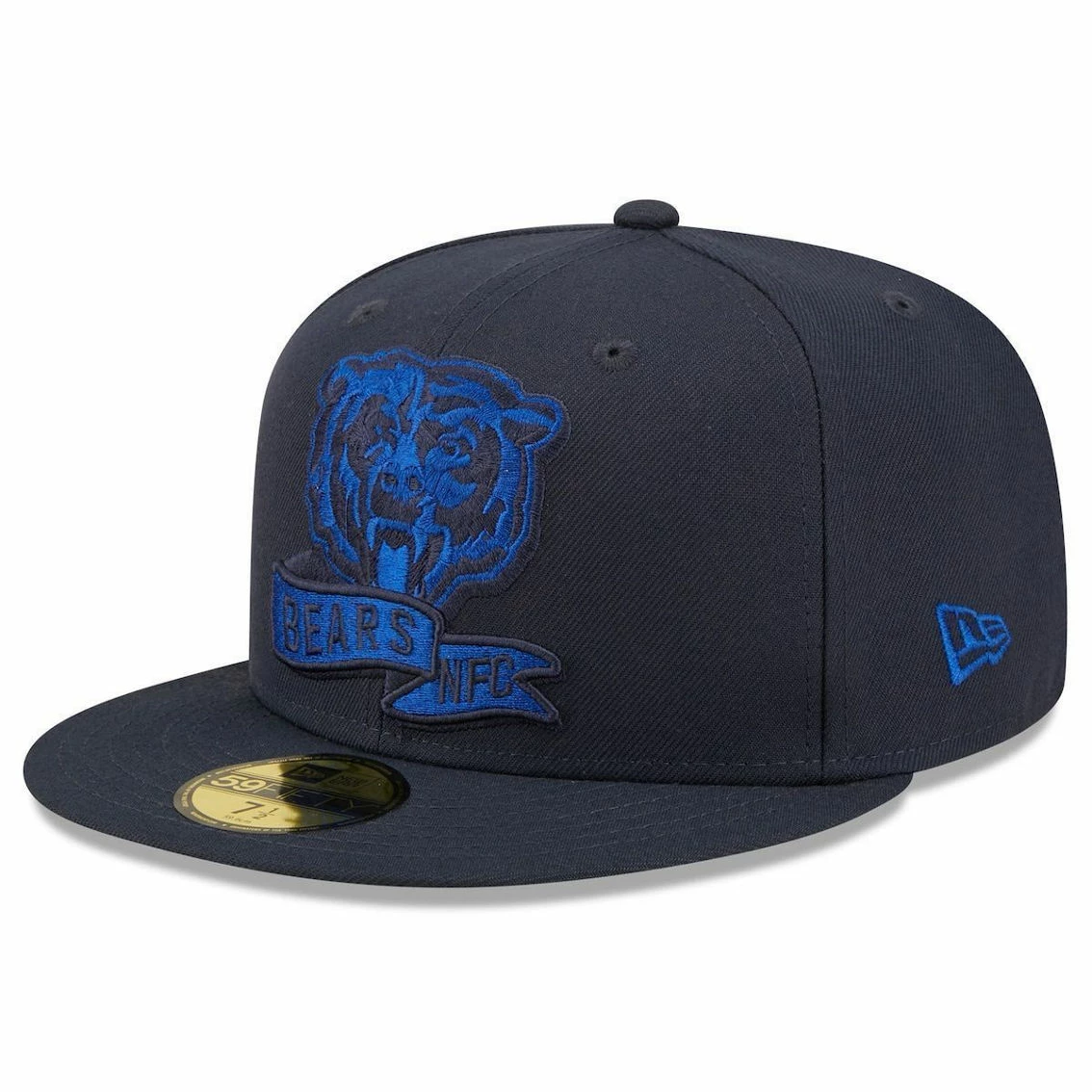 New Era Men's Navy Chicago Bears Tonal 2022 Sideline 59FIFTY Fitted Hat 6 New Era Men's Navy Chicago Bears Tonal 2022 Sideline 59FIFTY Fitted Hat - Image 4