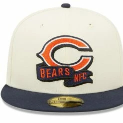 New Era Men's Cream/Navy Chicago Bears 2022 Sideline 59FIFTY Fitted Hat 8 New Era Men's Cream/Navy Chicago Bears 2022 Sideline 59FIFTY Fitted Hat -Fanatics DSCO1147415031 6662 ALT2