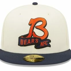 New Era Men's Cream/Navy Chicago Bears 2022 Sideline 59FIFTY Fitted Hat 8 New Era Men's Cream/Navy Chicago Bears 2022 Sideline 59FIFTY Fitted Hat -Fanatics DSCO1147415032 6662 ALT2