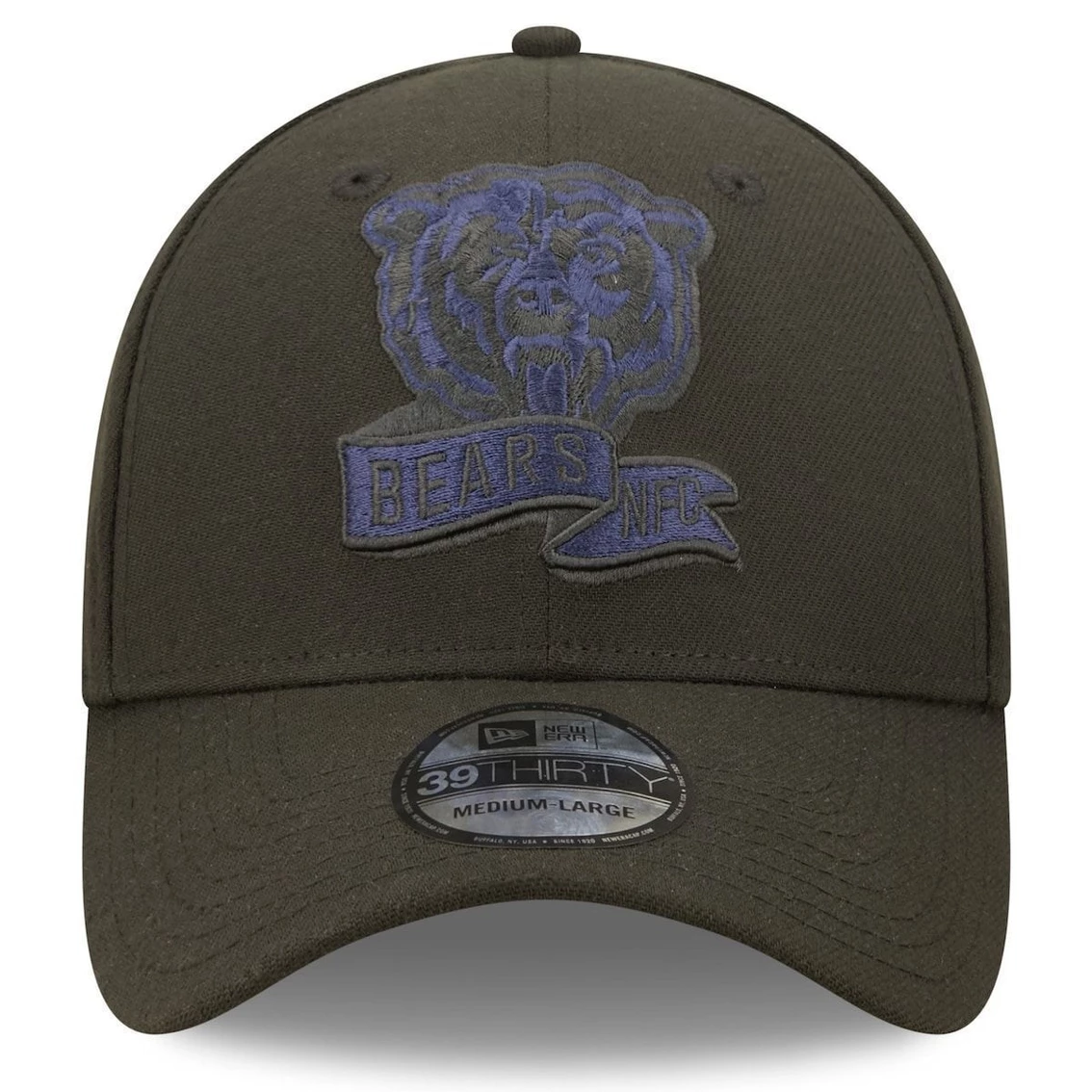 New Era Men's Black Chicago Bears 2022 Sideline 39THIRTY Flex Hat 5 New Era Men's Black Chicago Bears 2022 Sideline 39THIRTY Flex Hat - Image 3